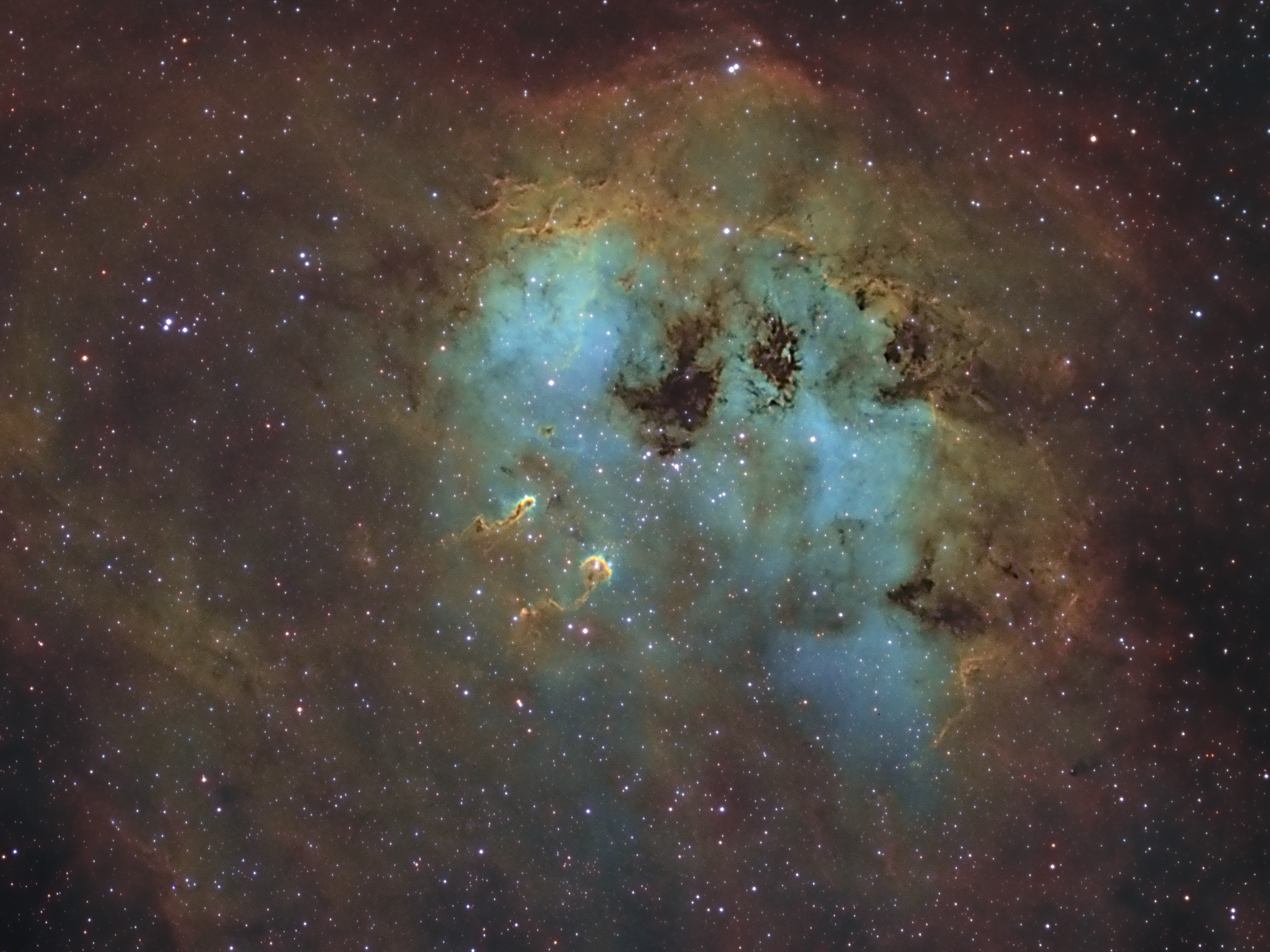 IC410 Tadpole Nebula ../CCD/IC410.jpg