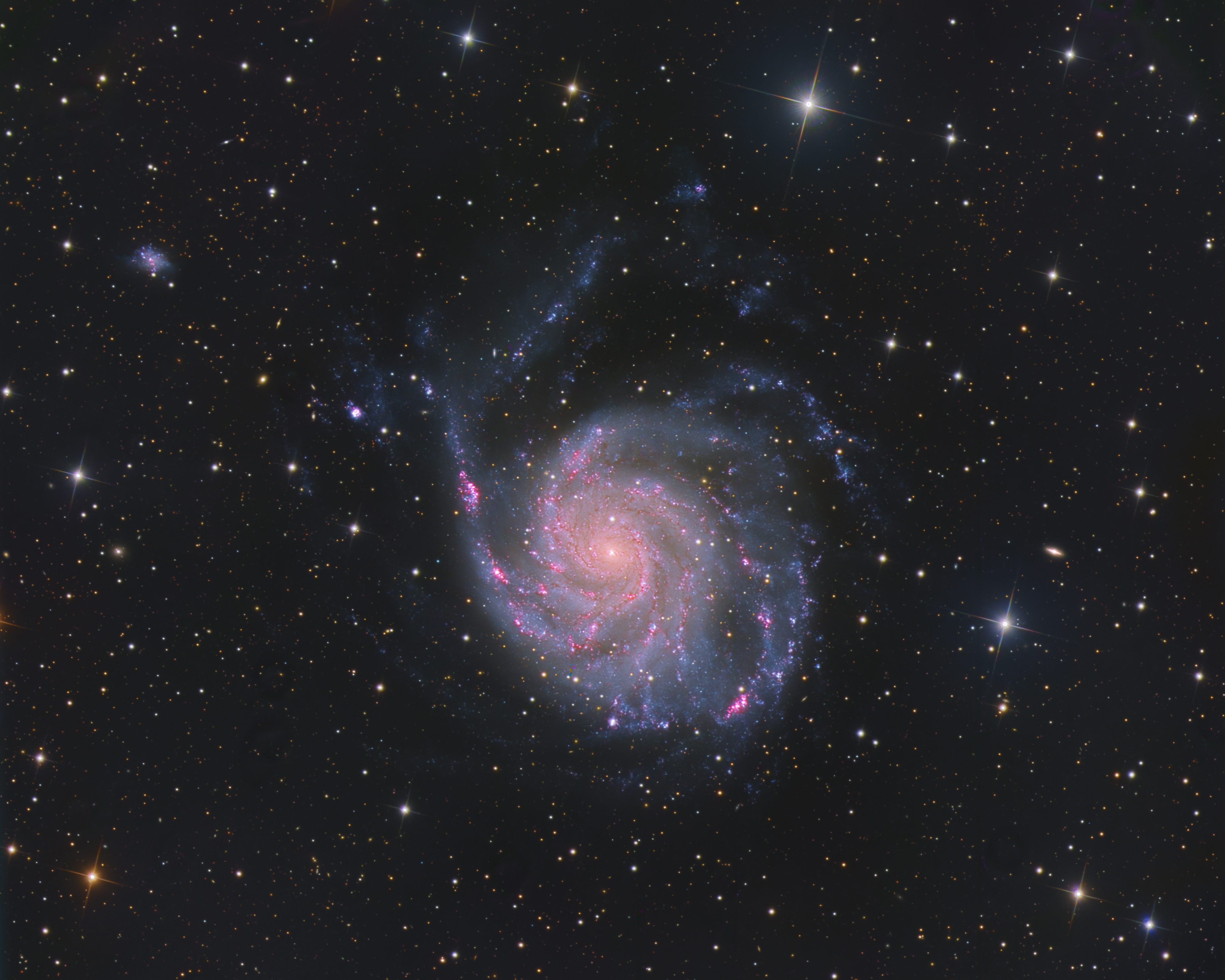 M101 Pinwheel Galaxy (TARO) ../CCD/m101taro.jpg