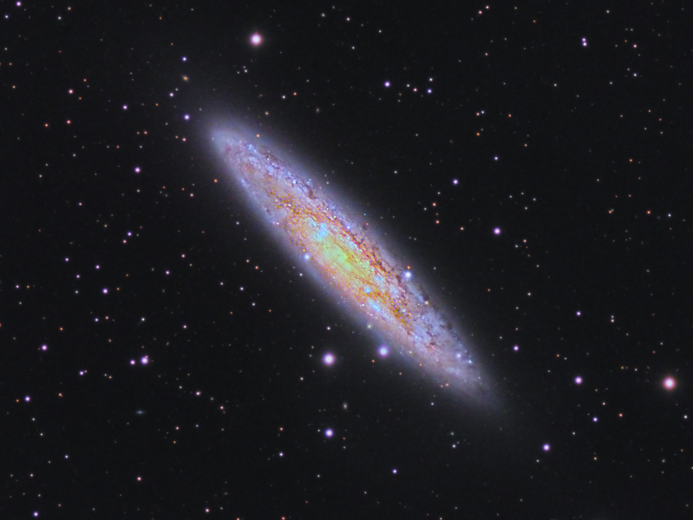 NGC253 Sculptor Galaxy ../CCD/ngc253crop.jpg