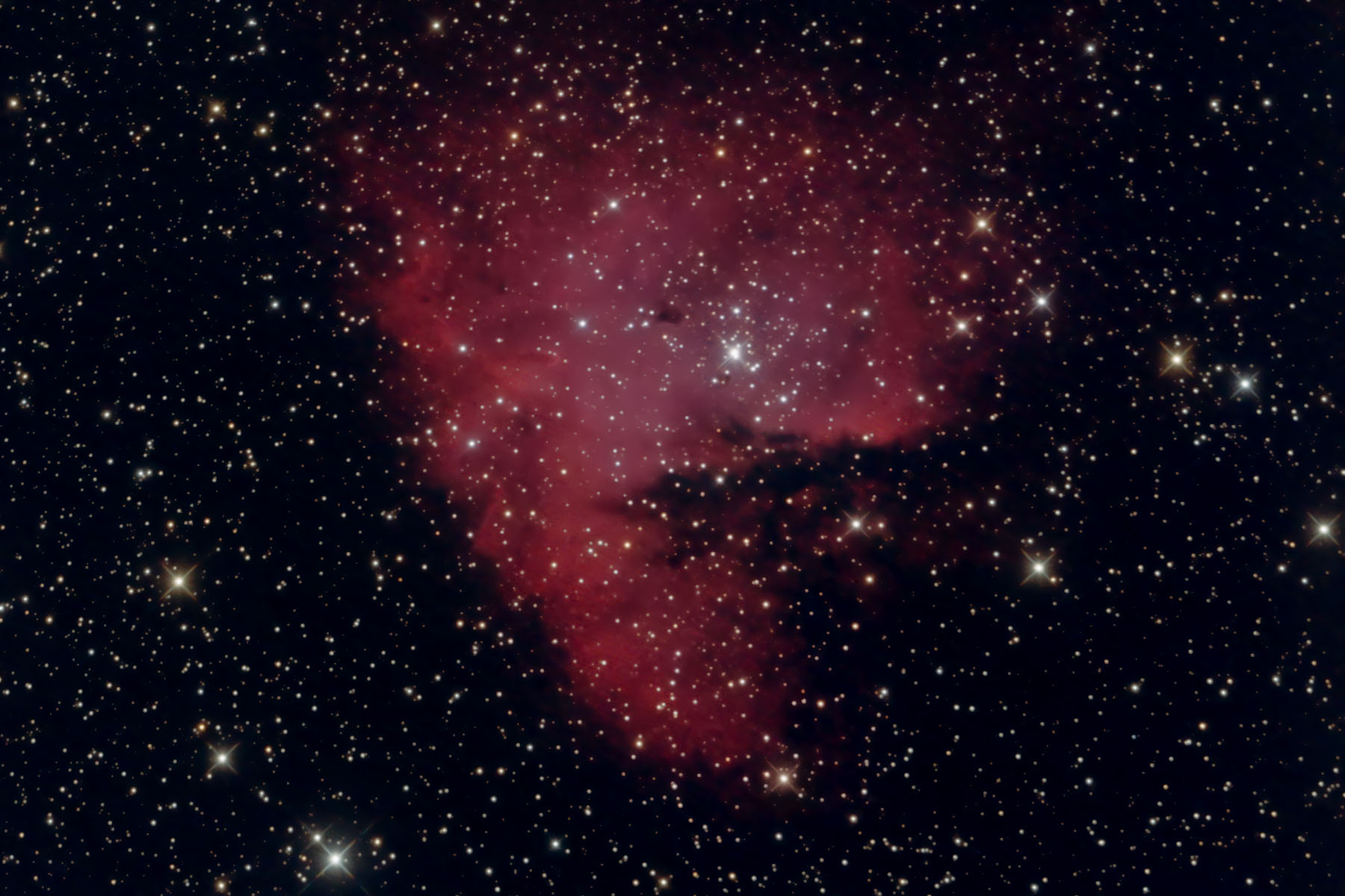 NGC281 Pac Man Nebula ../CCD/NGC281old.jpg