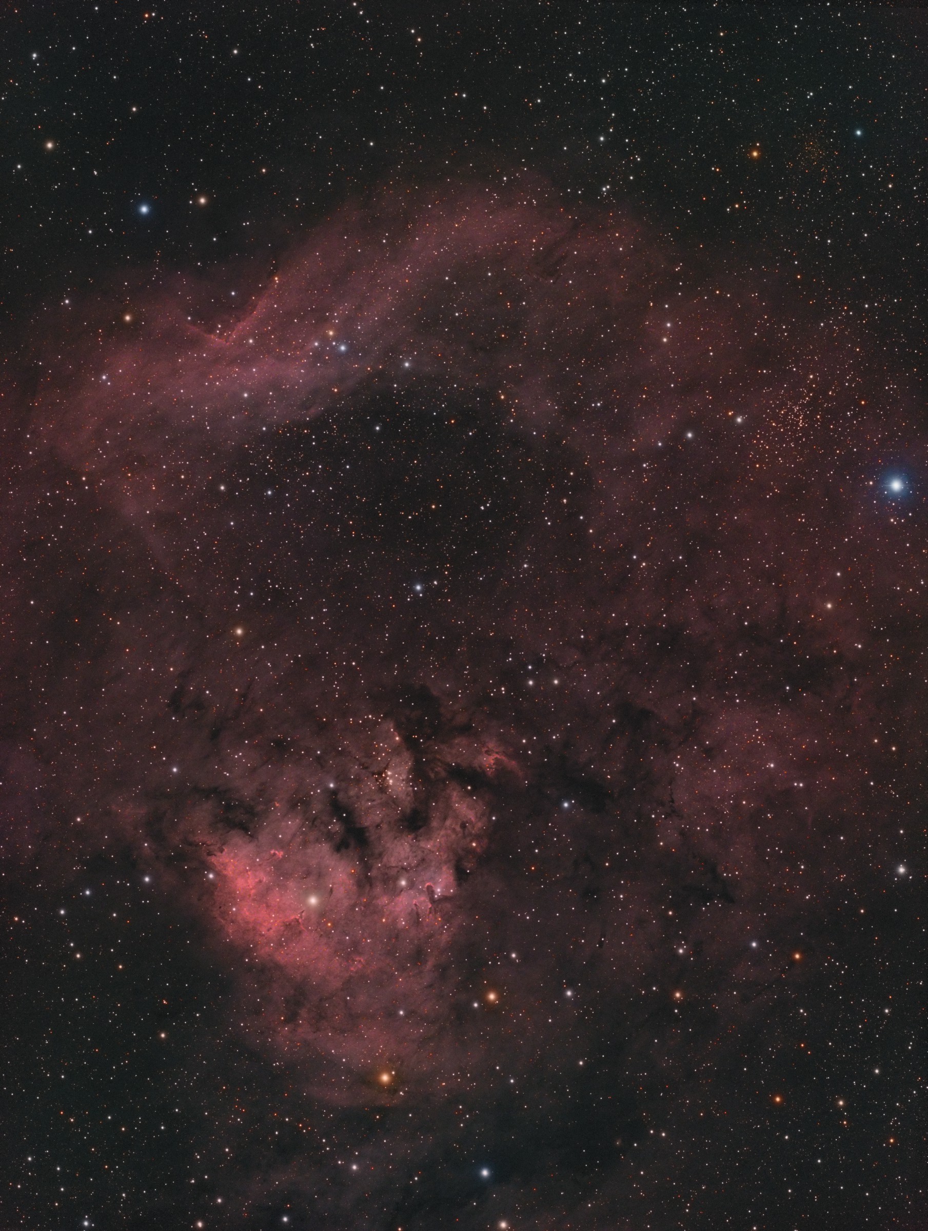 NGC7822 'Monster' Nebula ../CCD/ngc7822.jpg