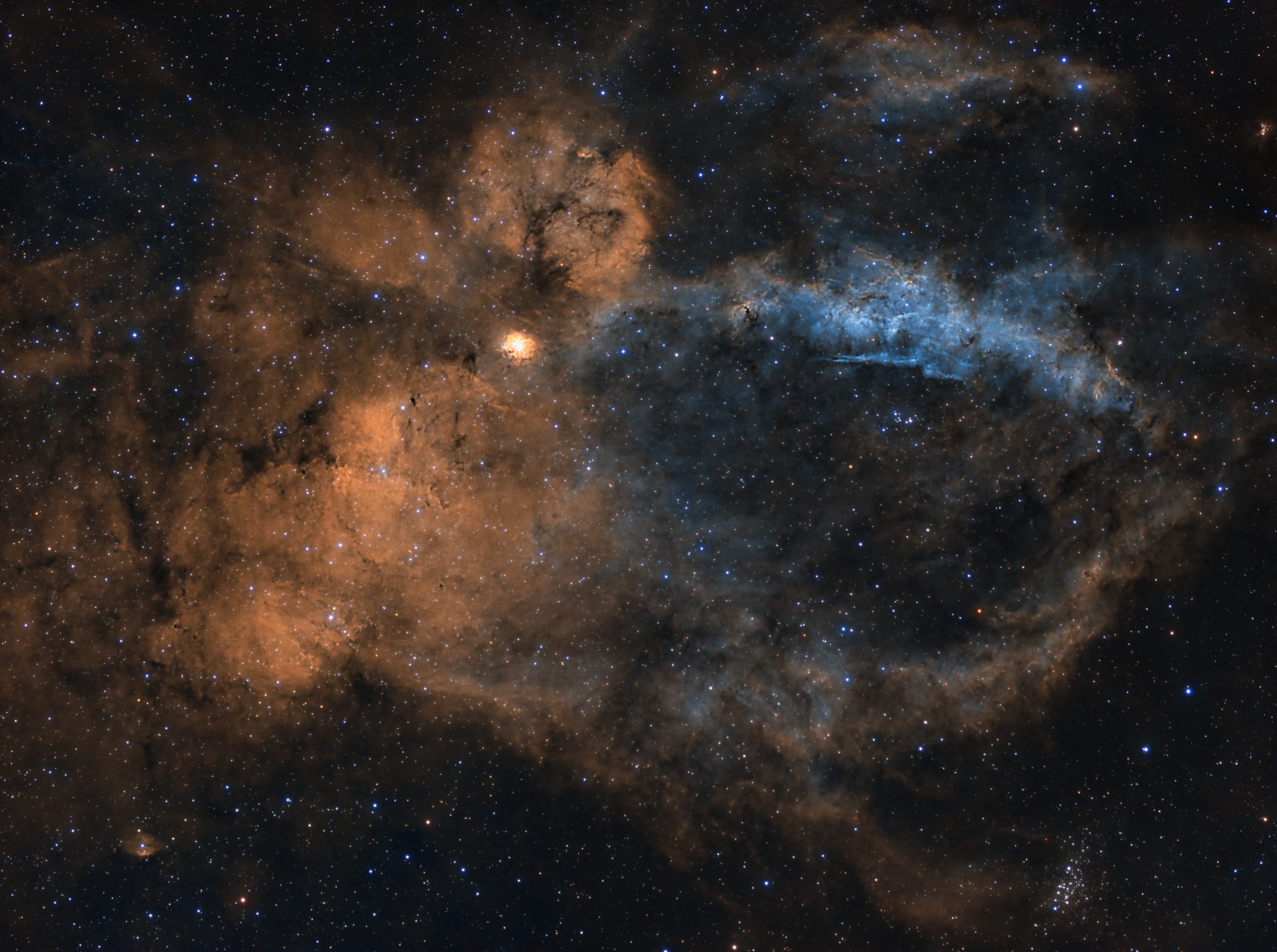 Sh2_157 Lobster Claw Nebula ../CCD/Sh2_157.jpg