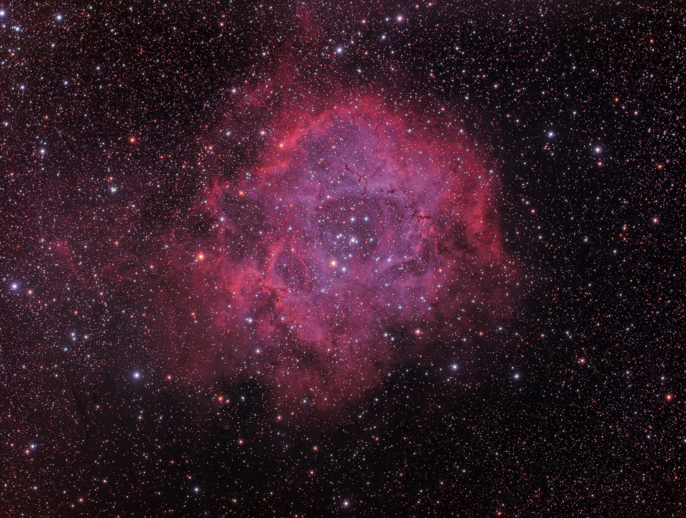 NGC2237 Rosette Nebula ../CCD/ngc2237.jpg