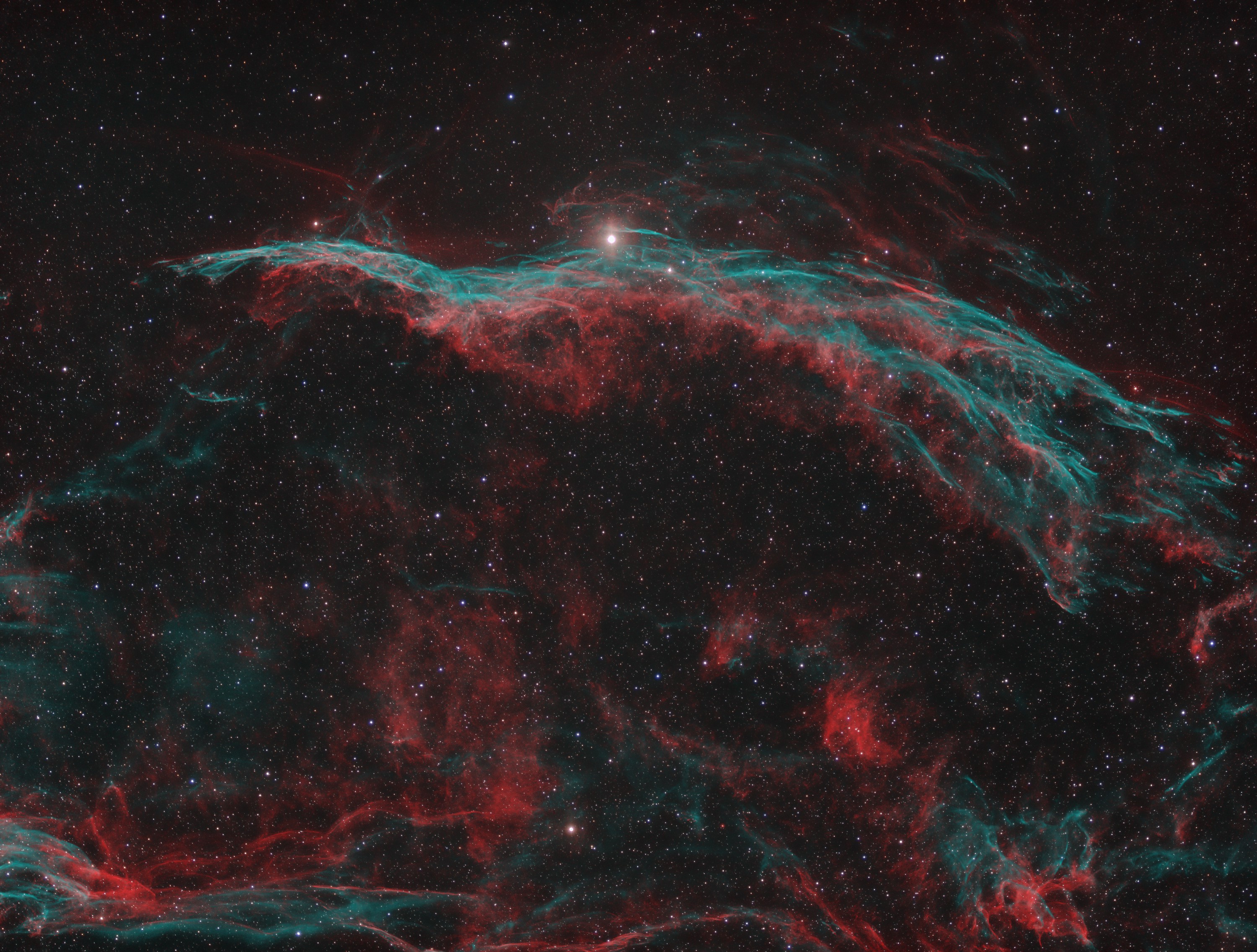 NGC6960 Western Veil Nebula ../CCD/ngc6960.jpg
